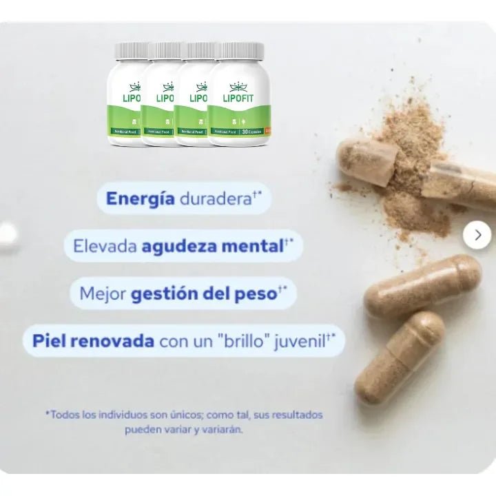 LIPOFIT - Fórmula Avanzada de Limpieza Hepática - Tu Salud Hoy
